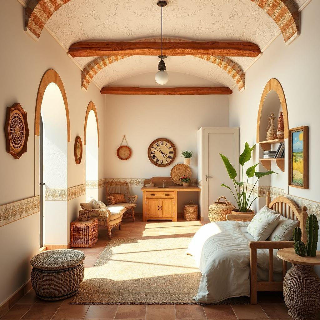 Mediterranean kids room - AI Generated