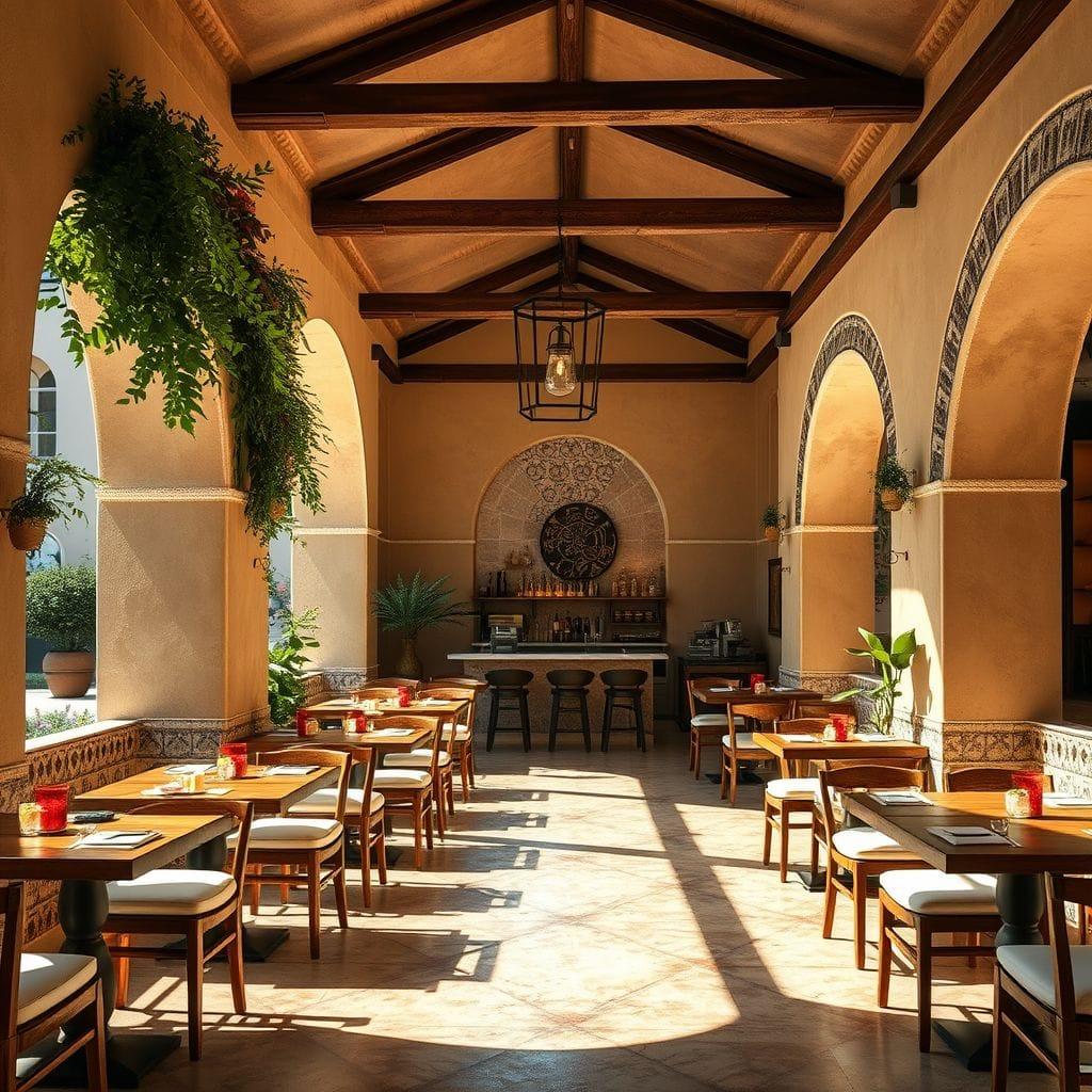 Mediterranean restaurant - AI Generated