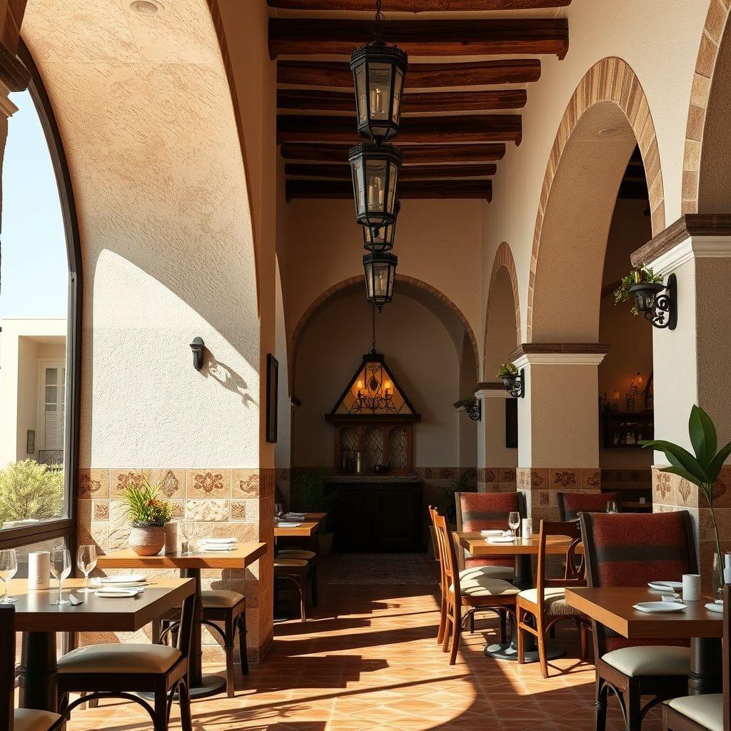 Mediterranean restaurant - AI Generated