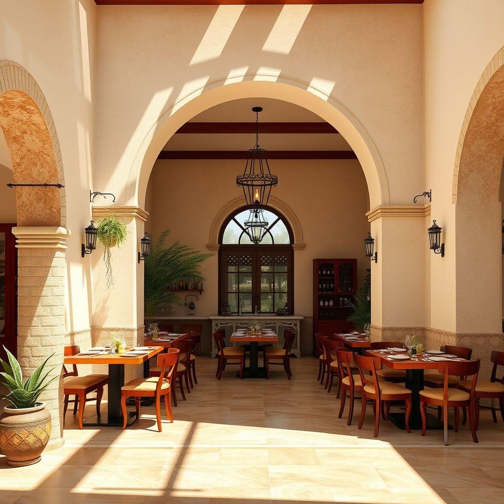 Mediterranean restaurant - AI Generated
