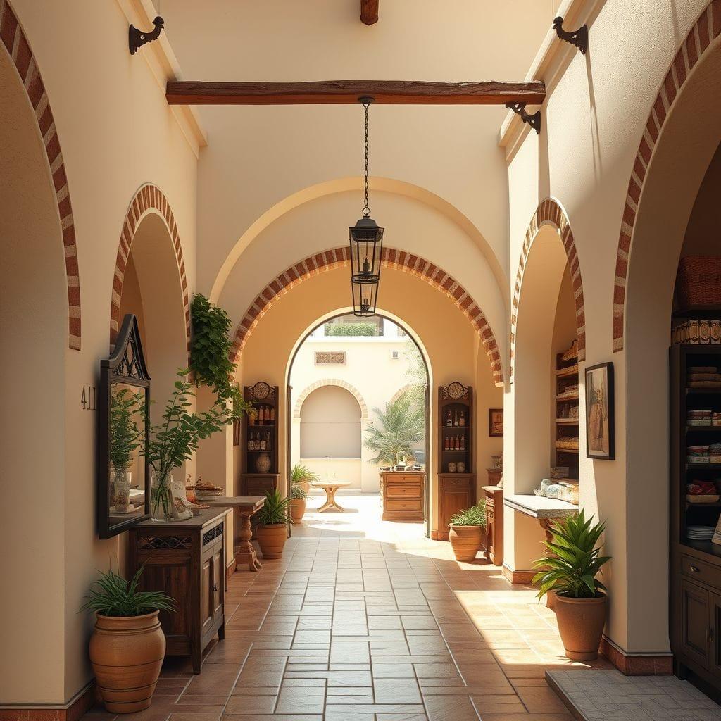 Mediterranean store - AI Generated