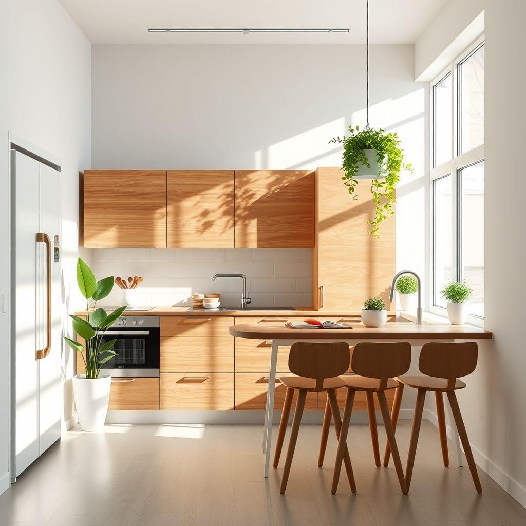 Midcentury Modern kitchen - AI Generated
