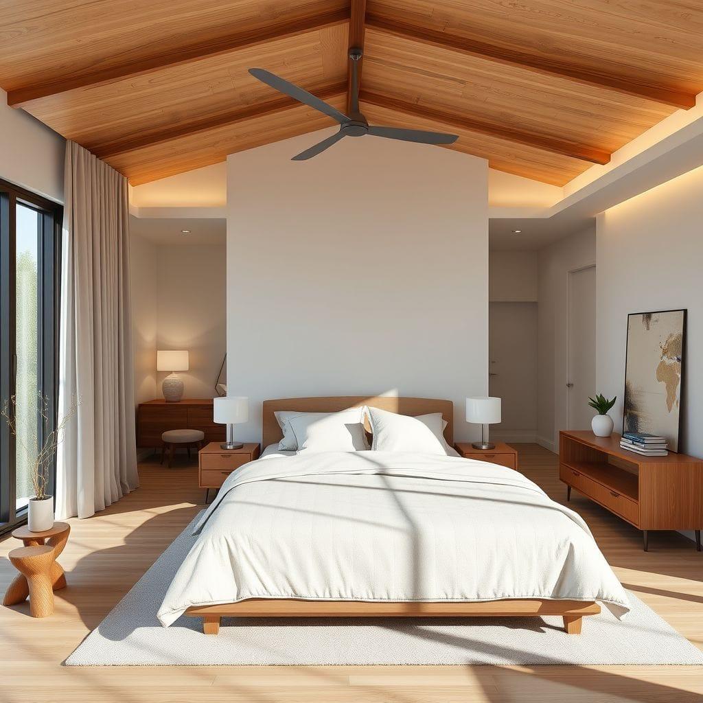Modern bedroom - AI Generated