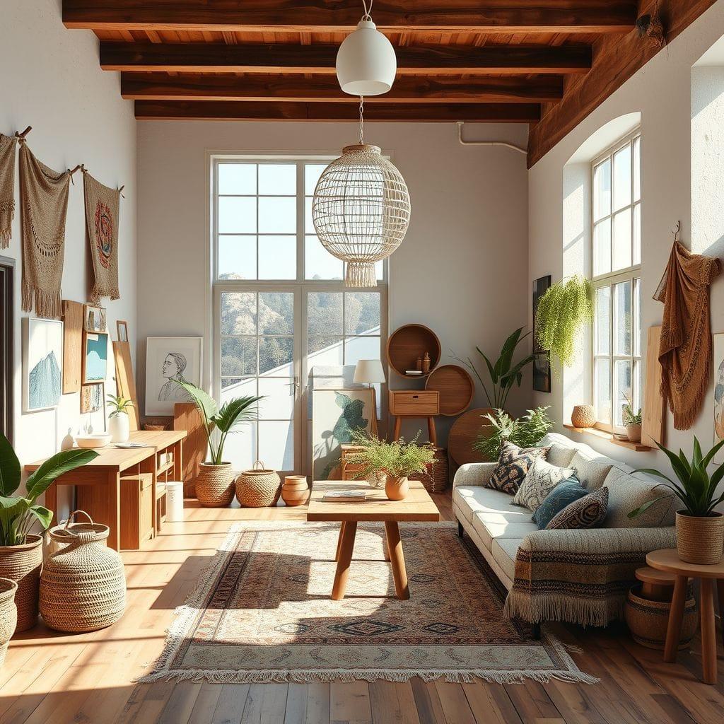 Modern Boho workshop - AI Generated