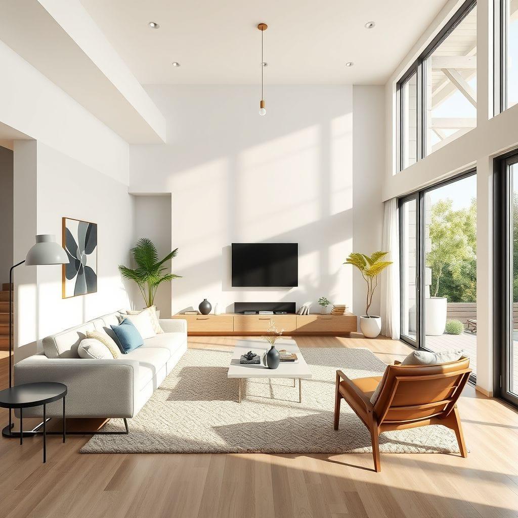 Modern living room - AI Generated