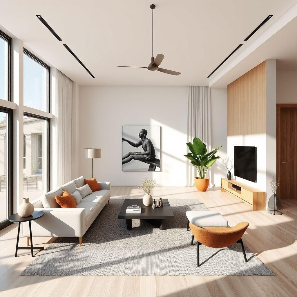 Modern living room - AI Generated