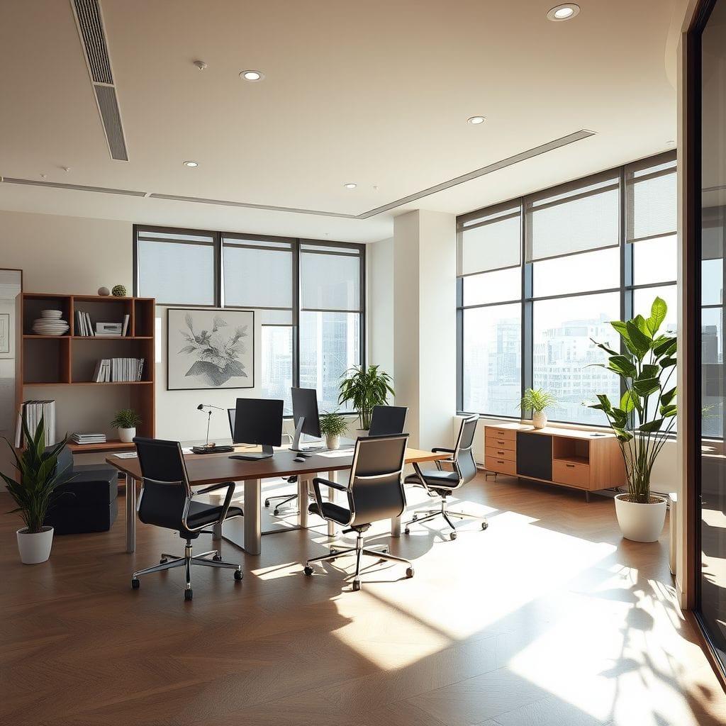 Modern office - AI Generated