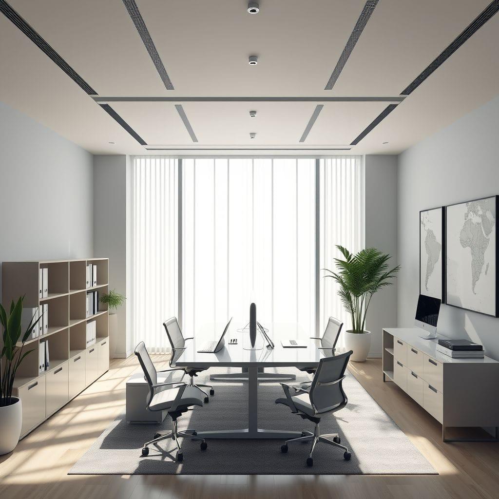 Modern office - AI Generated
