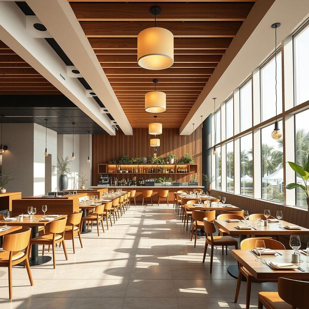 Modern restaurant - AI Generated