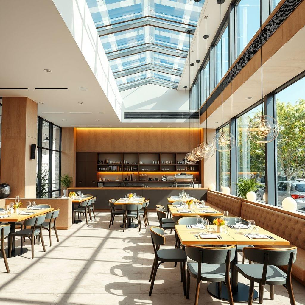 Modern restaurant - AI Generated
