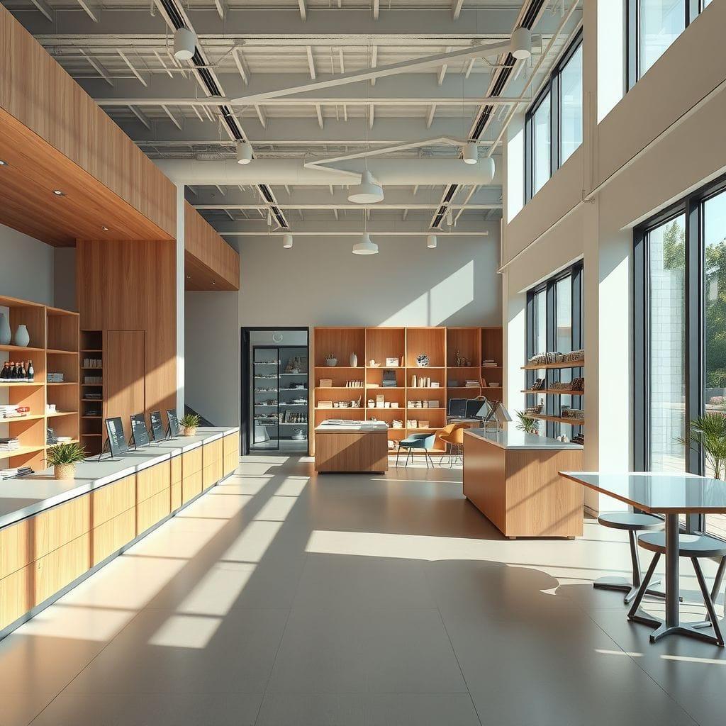 Modern store - AI Generated
