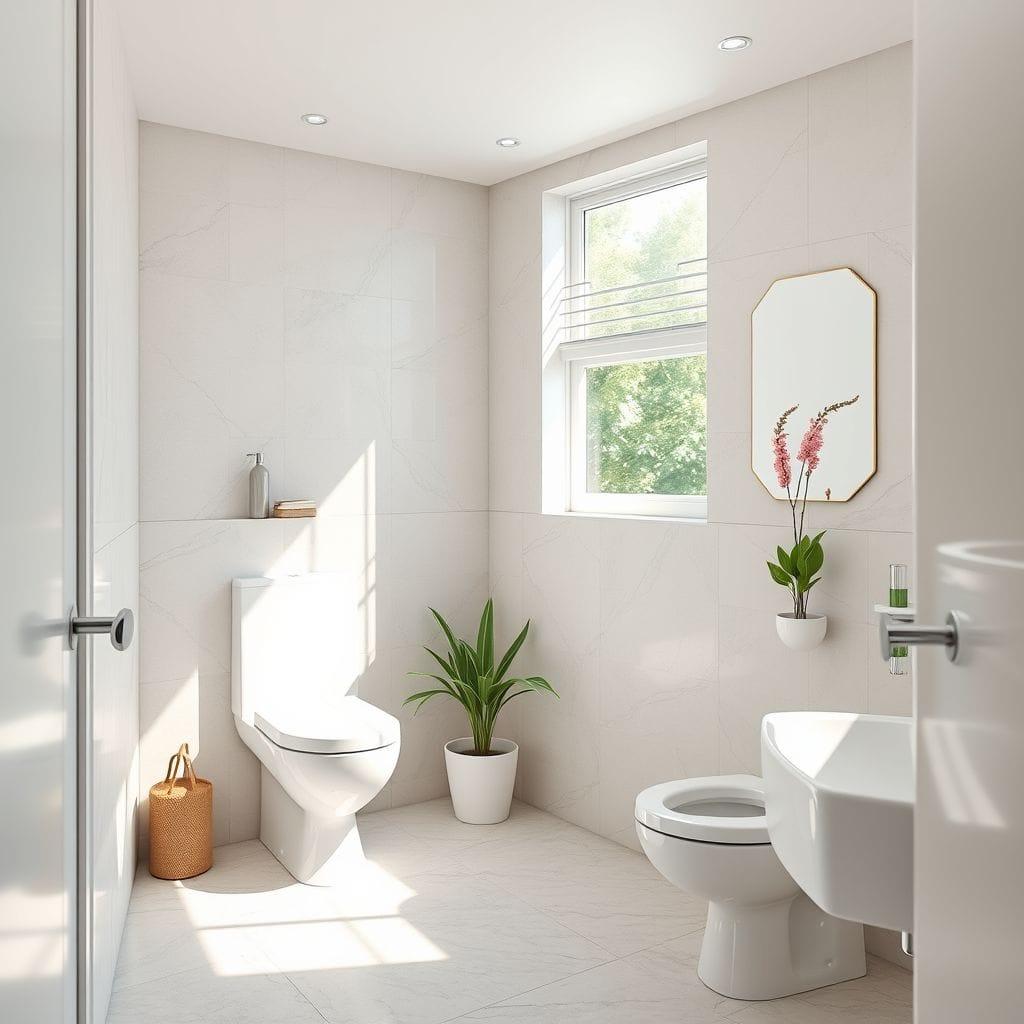 Modern toilet - AI Generated