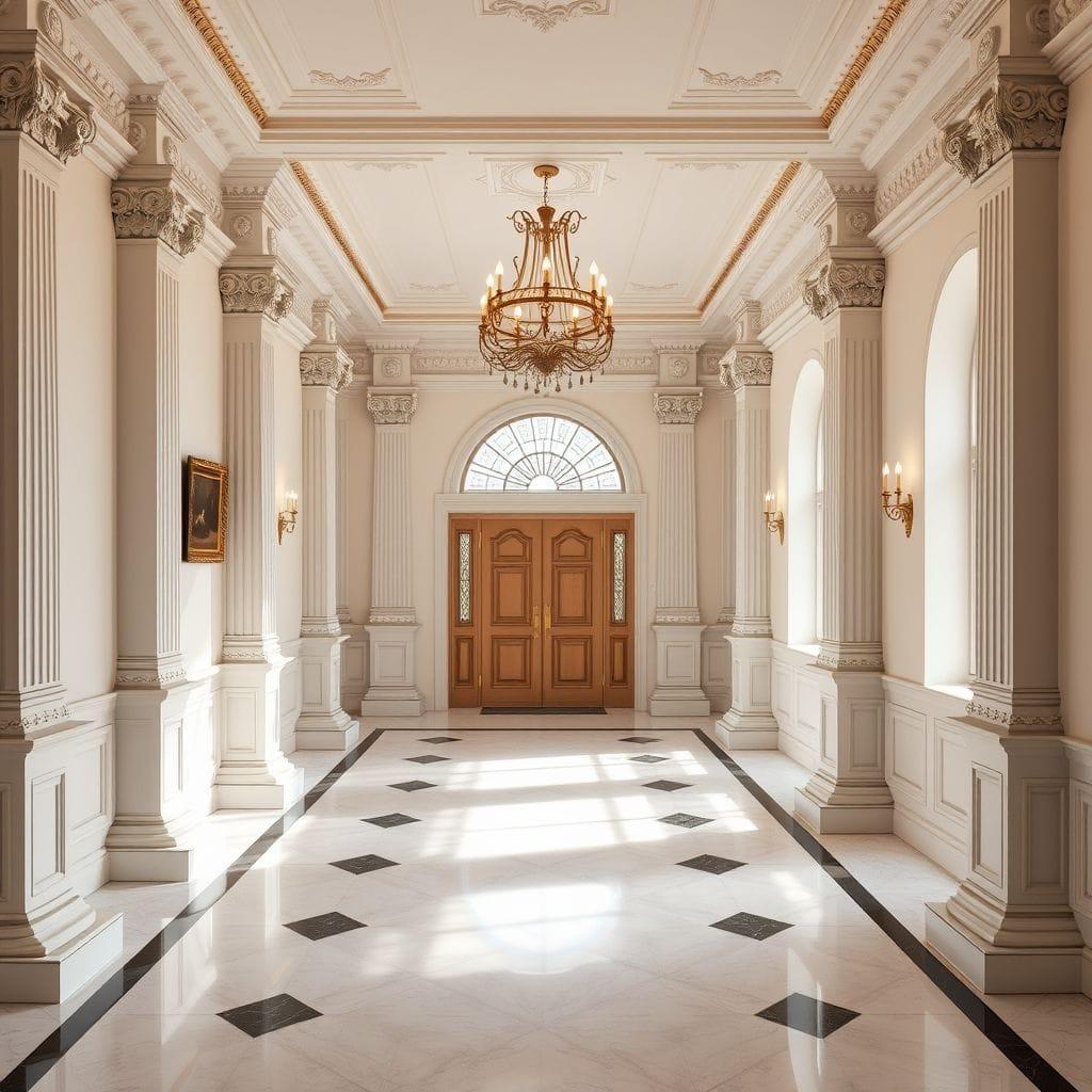 Neoclassic basement - AI Generated