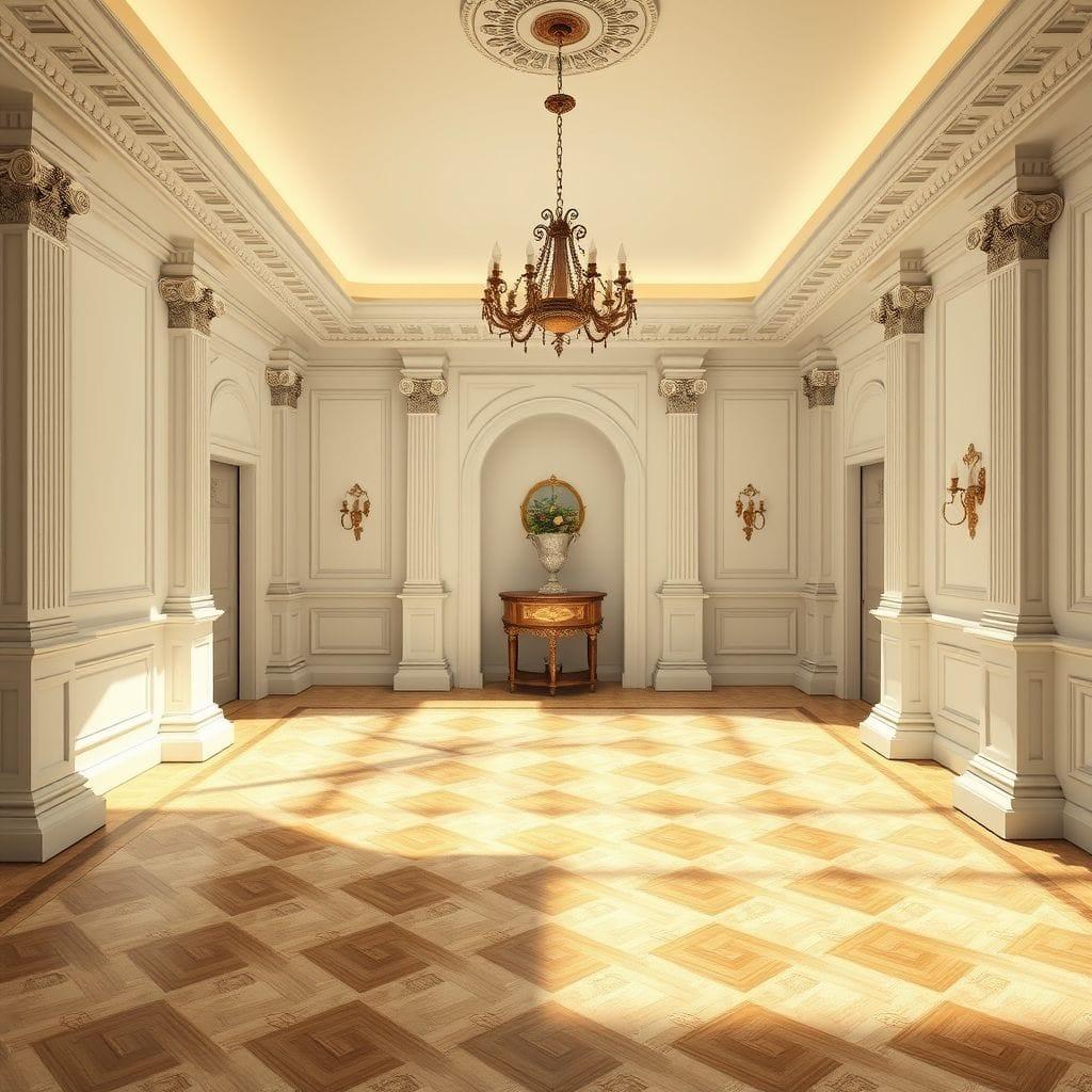 Neoclassic basement - AI Generated