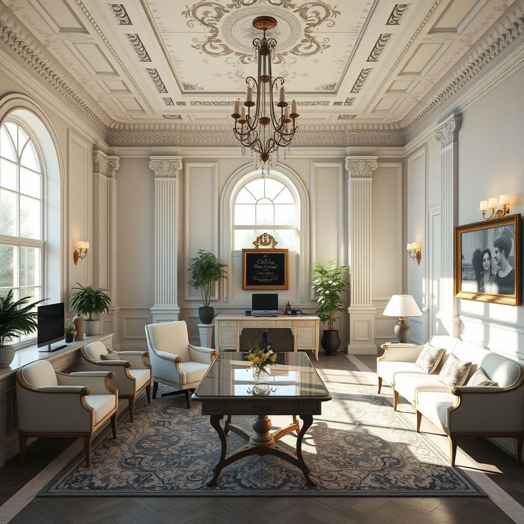 Neoclassic office - AI Generated