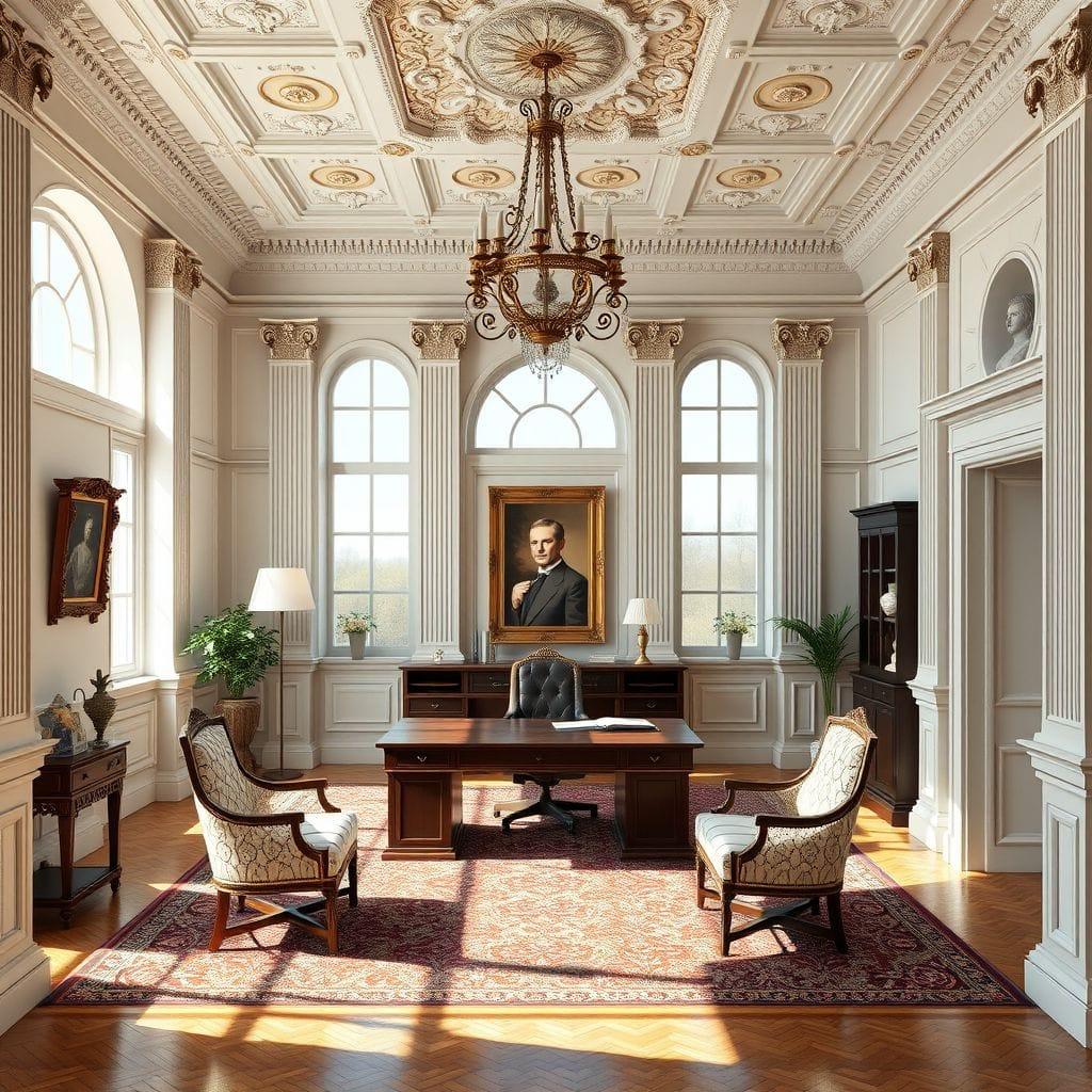 Neoclassic office - AI Generated