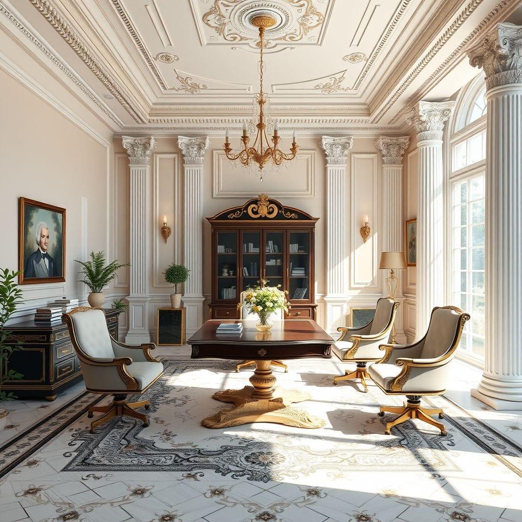 Neoclassic office - AI Generated
