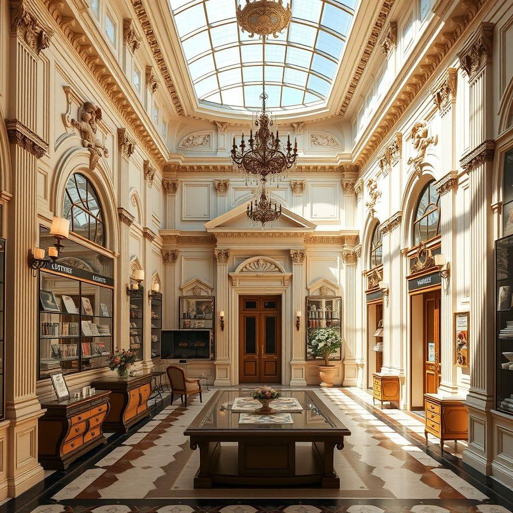 Neoclassic store - AI Generated