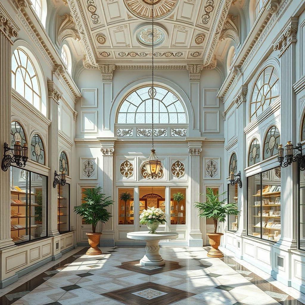 Neoclassic store - AI Generated