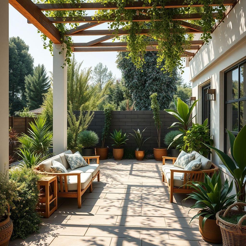  outdoor garden - AI Generated