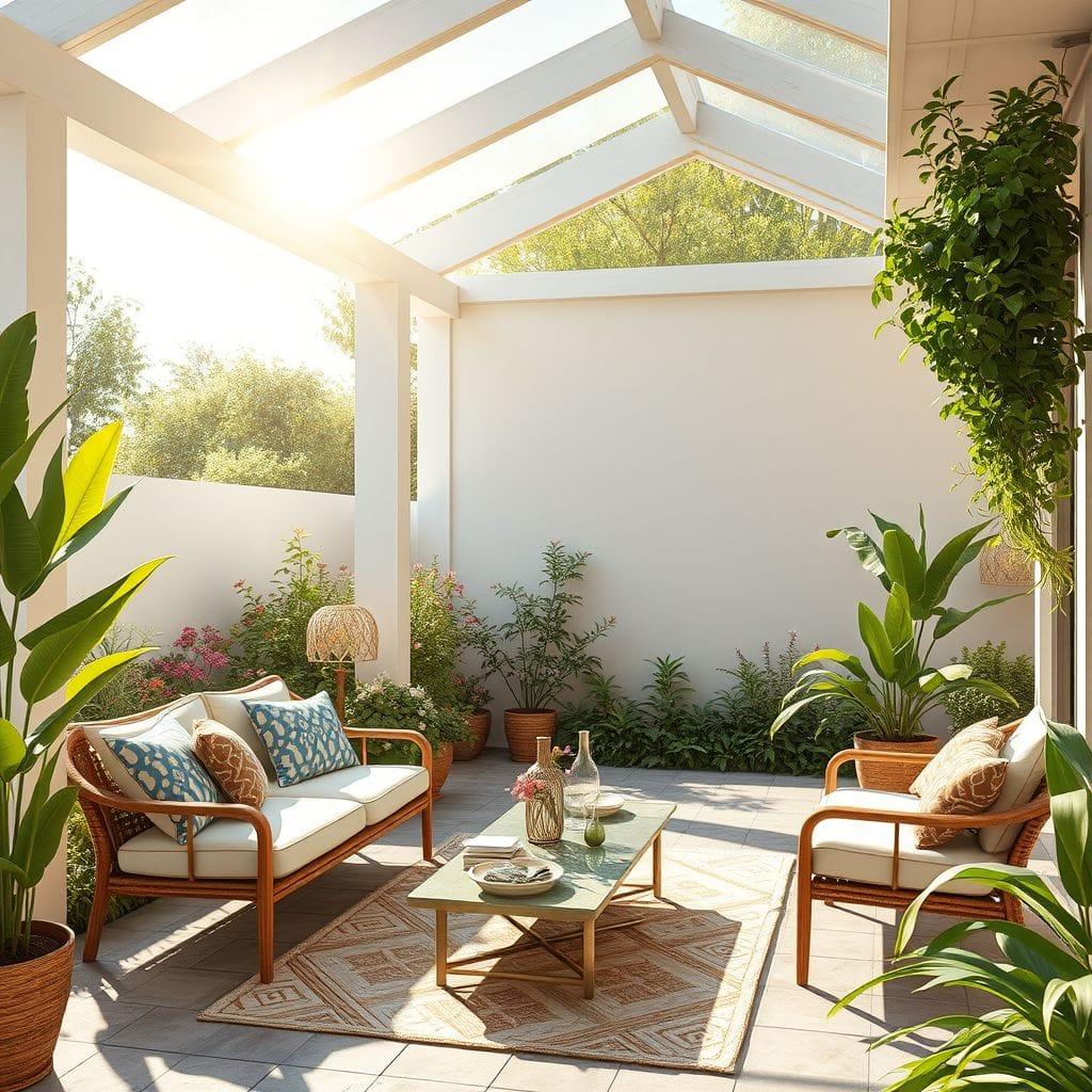  outdoor garden - AI Generated