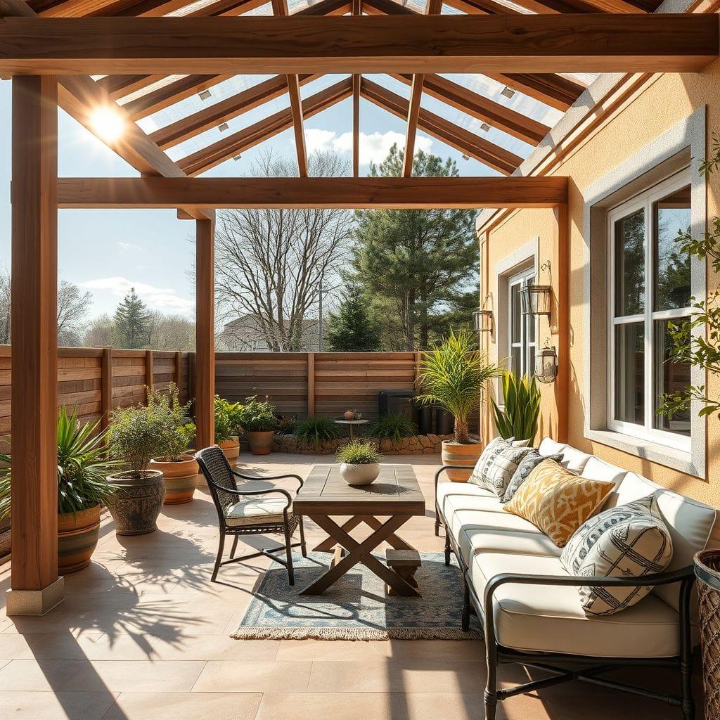  outdoor patio - AI Generated