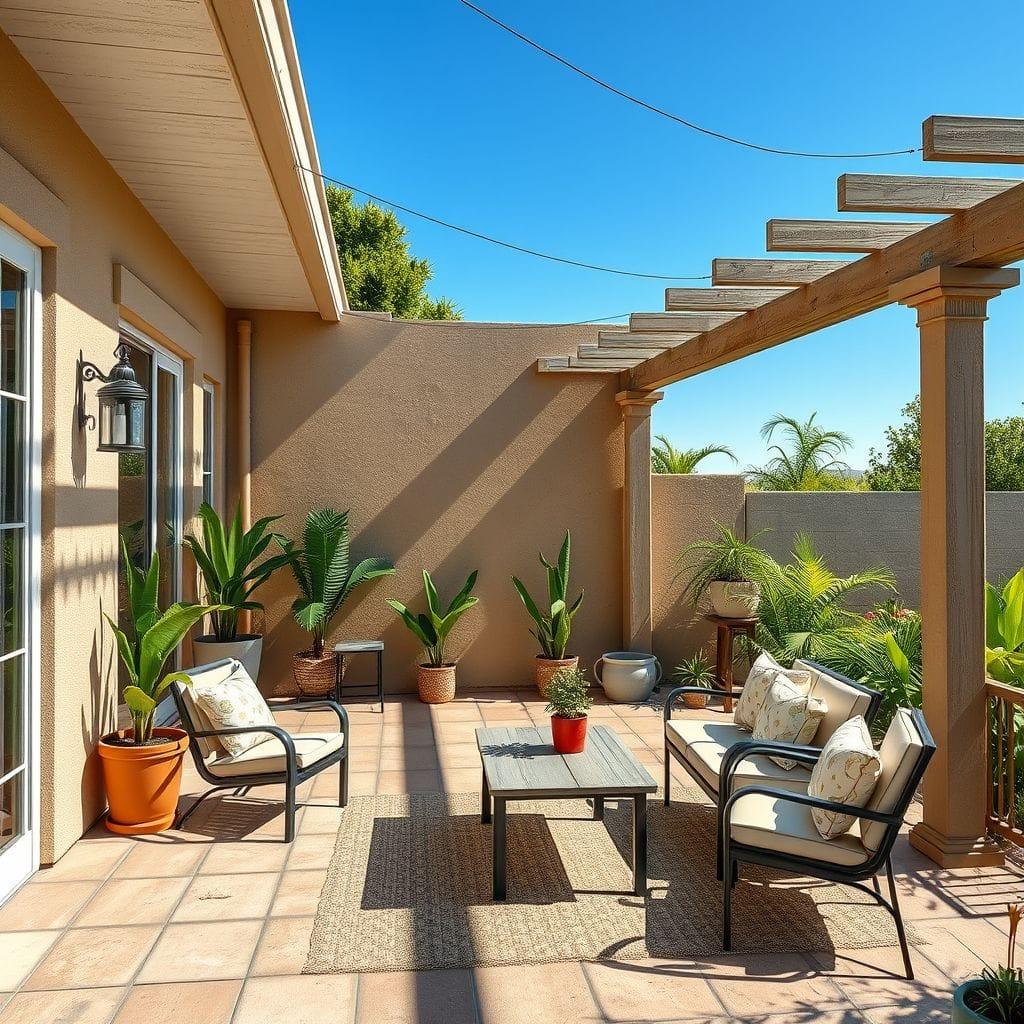  outdoor patio - AI Generated