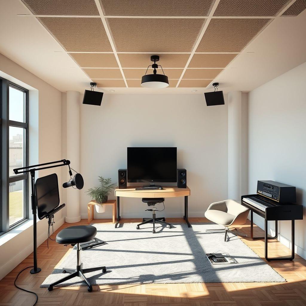  podcast studio - AI Generated