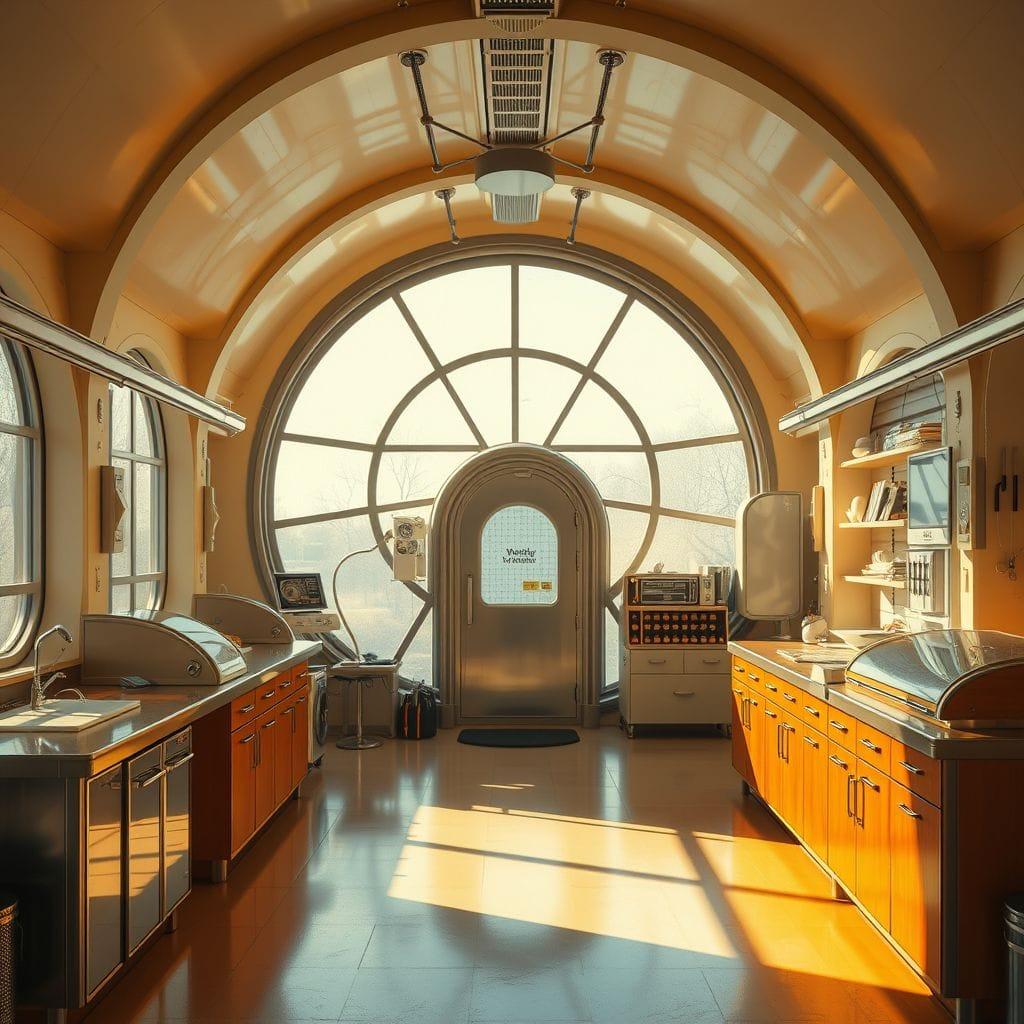 Retro Futuristic workshop - AI Generated