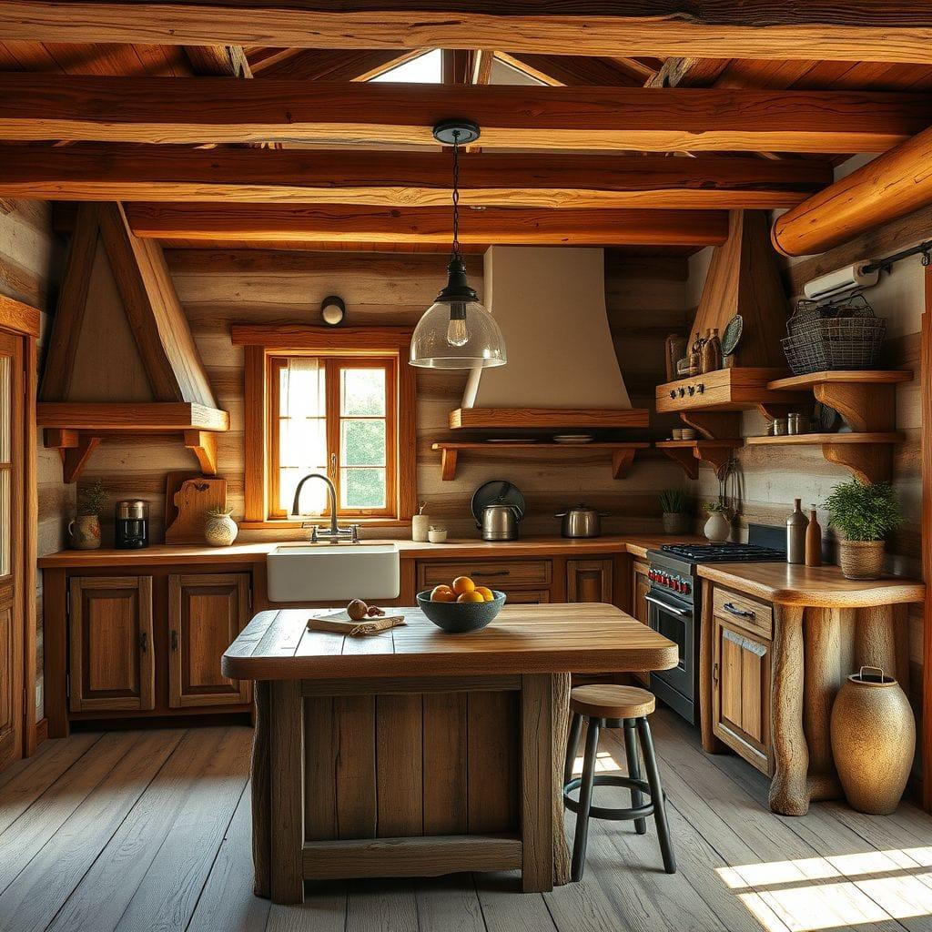 Rustic kitchen - AI Generated