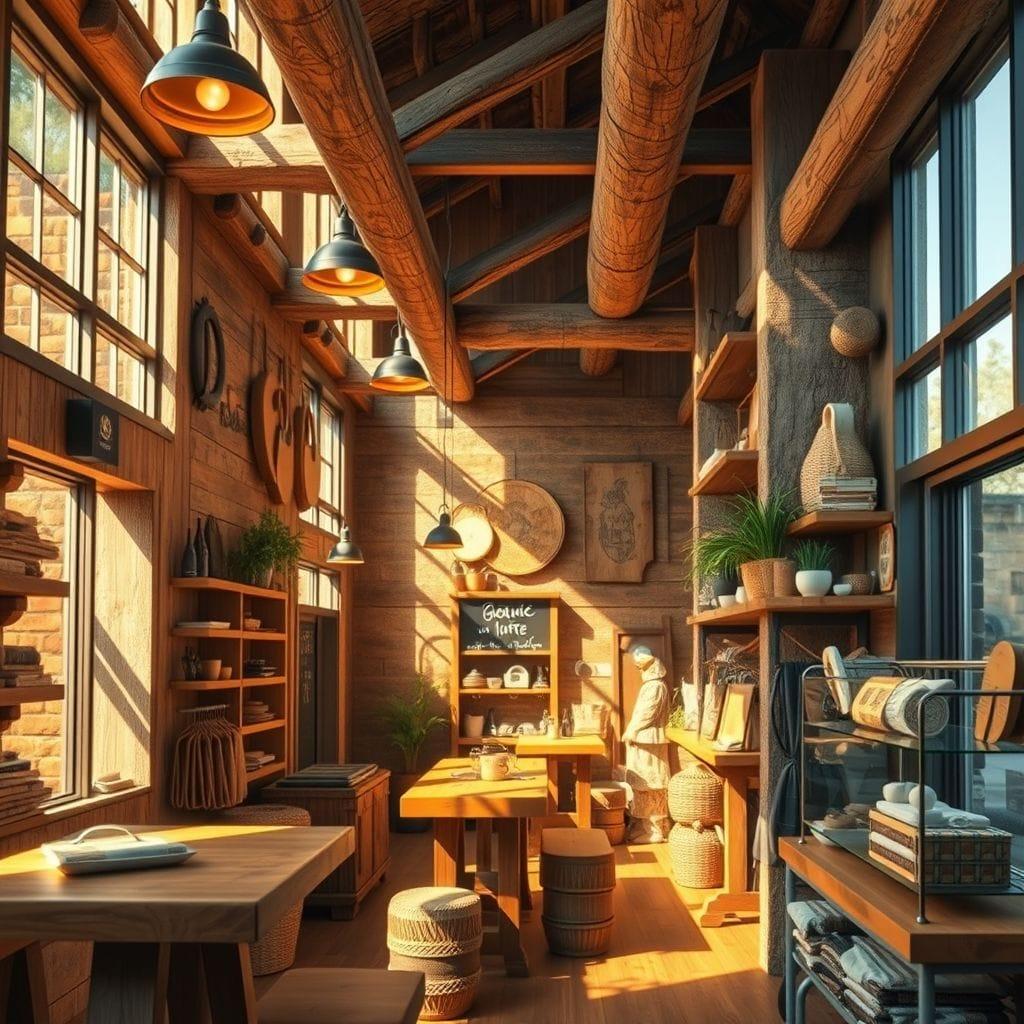 Rustic store - AI Generated