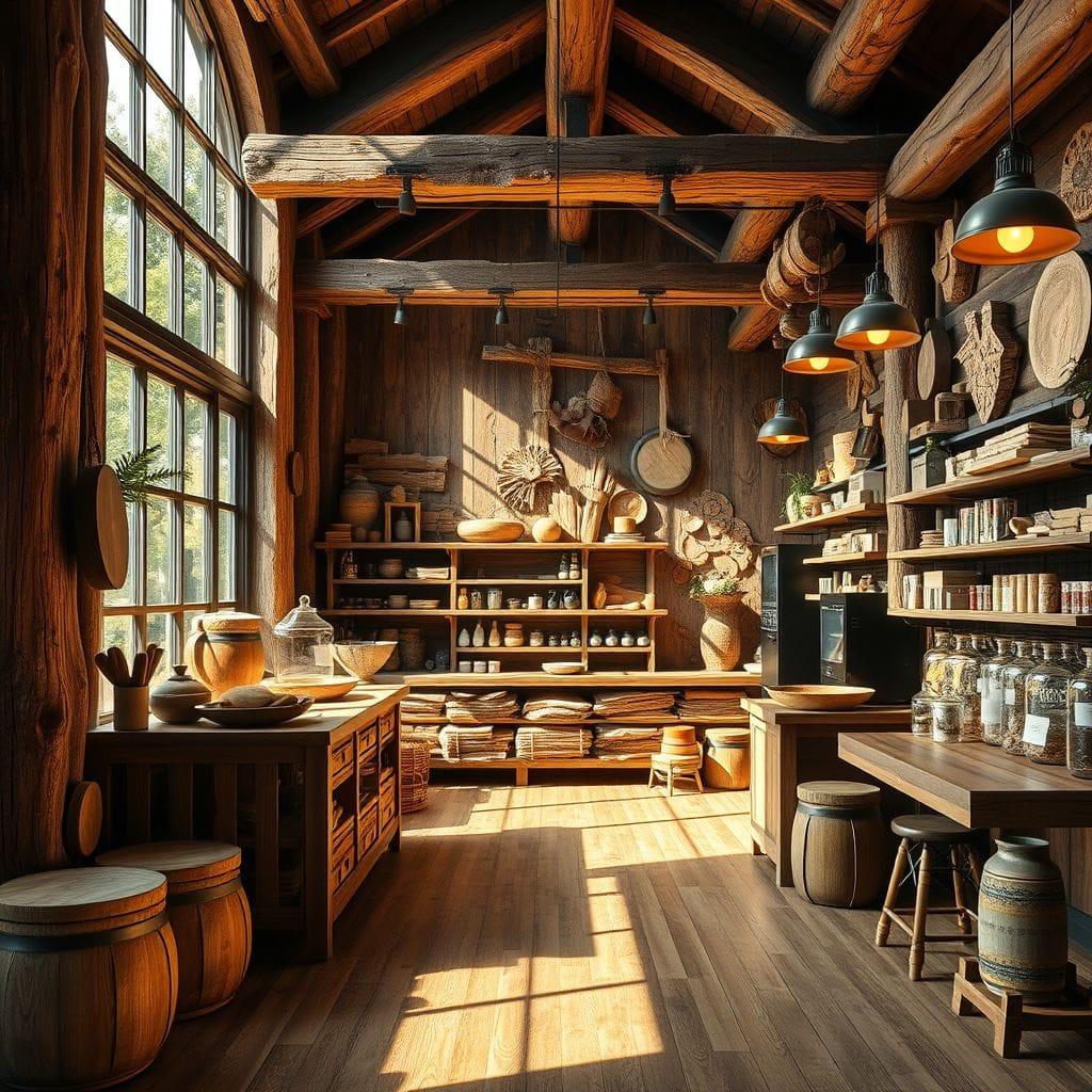 Rustic store - AI Generated