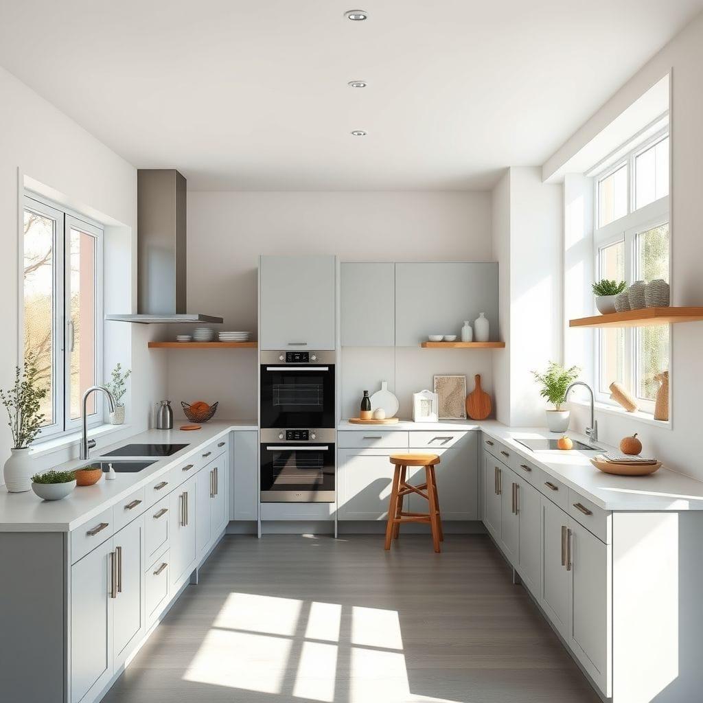 Scandinavian kitchen - AI Generated