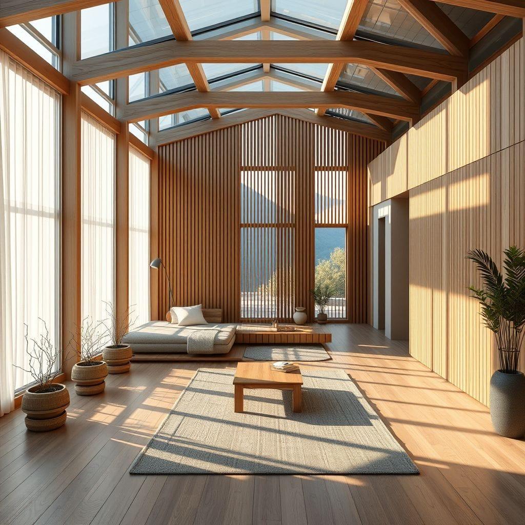Scandinavian onsen - AI Generated