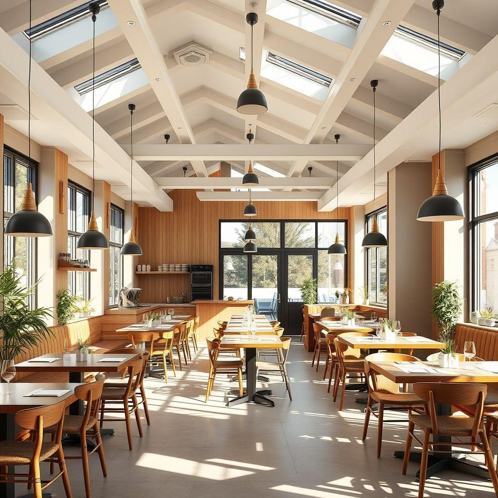 Scandinavian restaurant - AI Generated