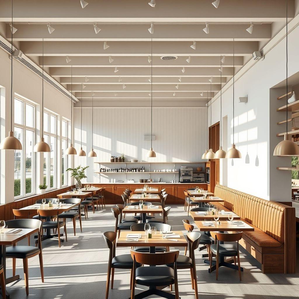 Scandinavian restaurant - AI Generated