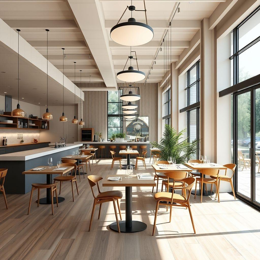 Scandinavian restaurant - AI Generated