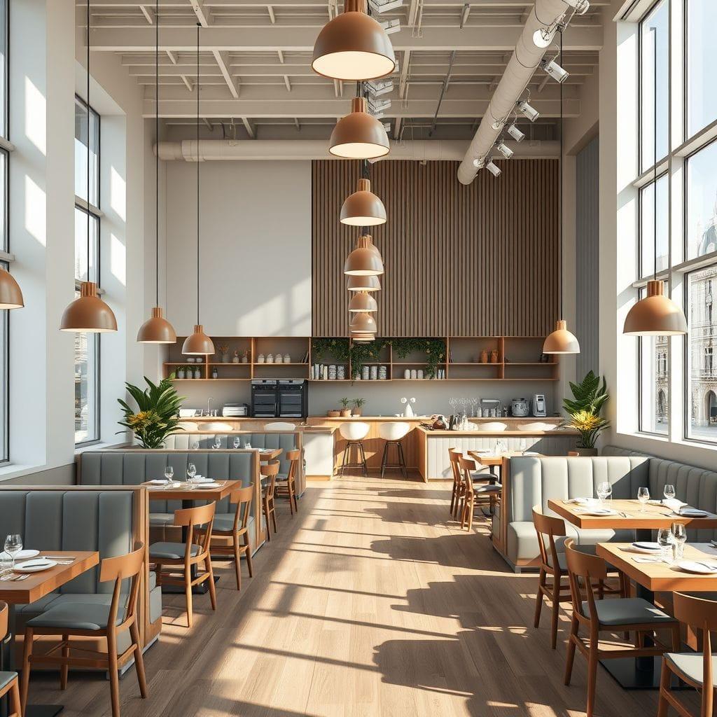Scandinavian restaurant - AI Generated