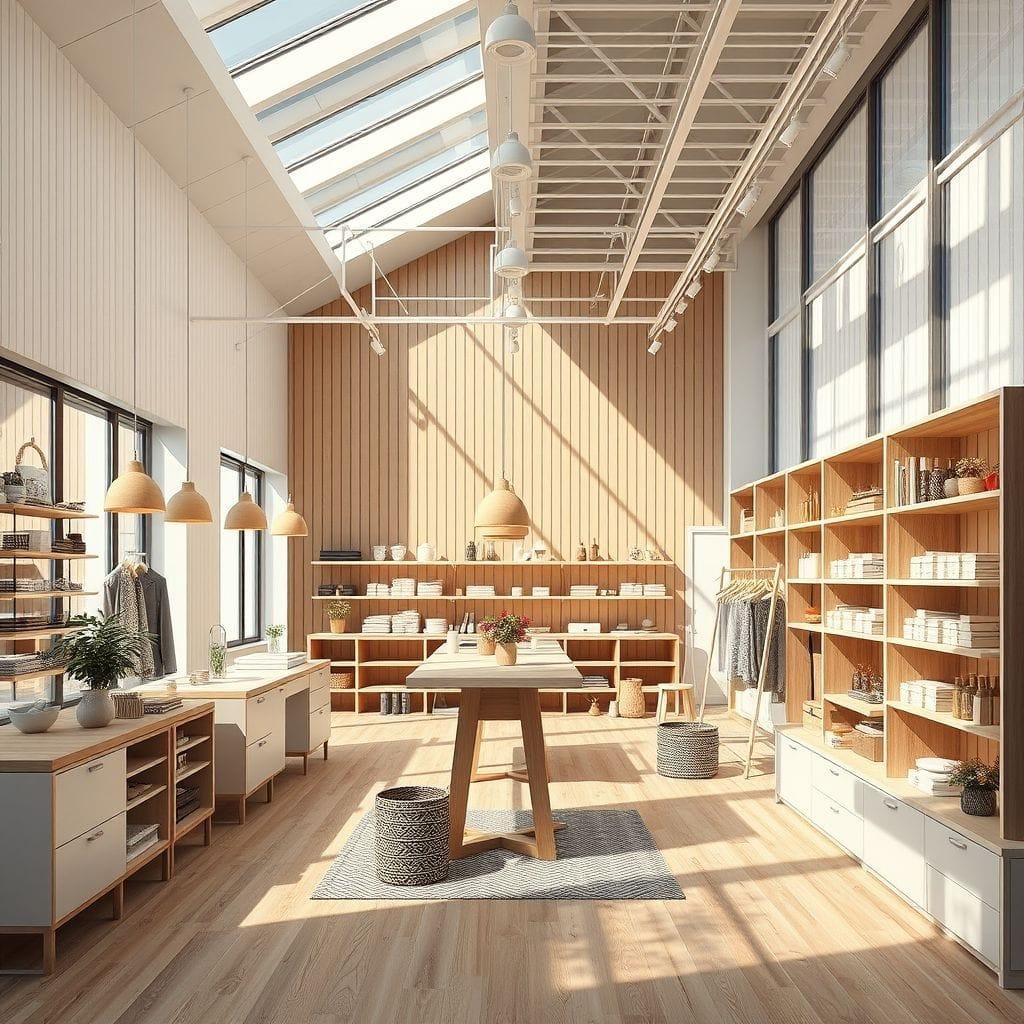 Scandinavian store - AI Generated