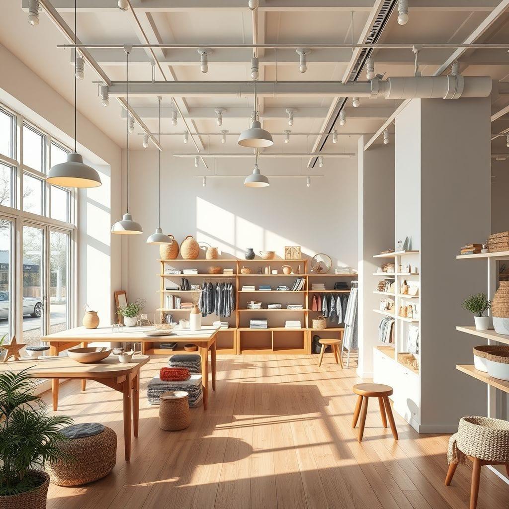 Scandinavian store - AI Generated