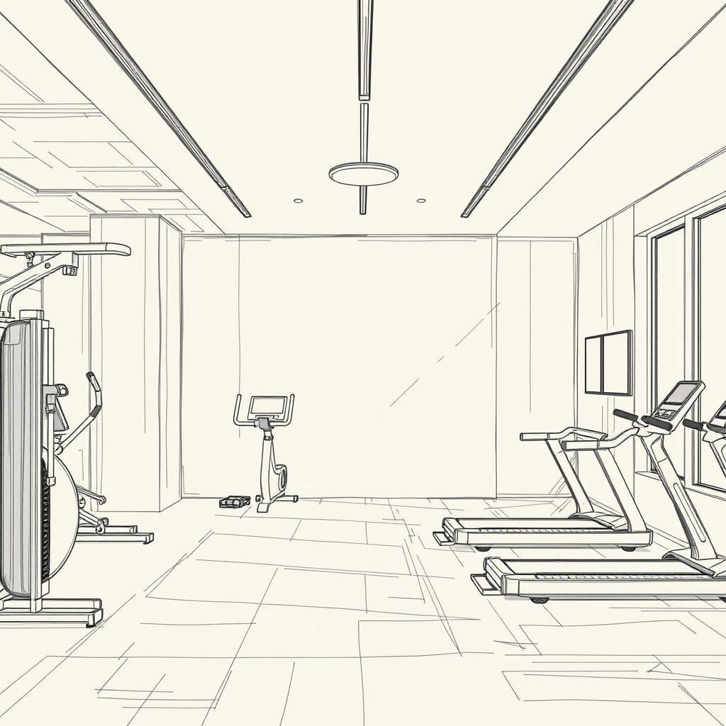 Sketch gym - AI Generated
