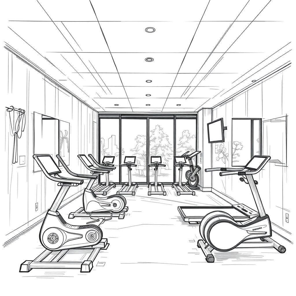 Sketch gym - AI Generated
