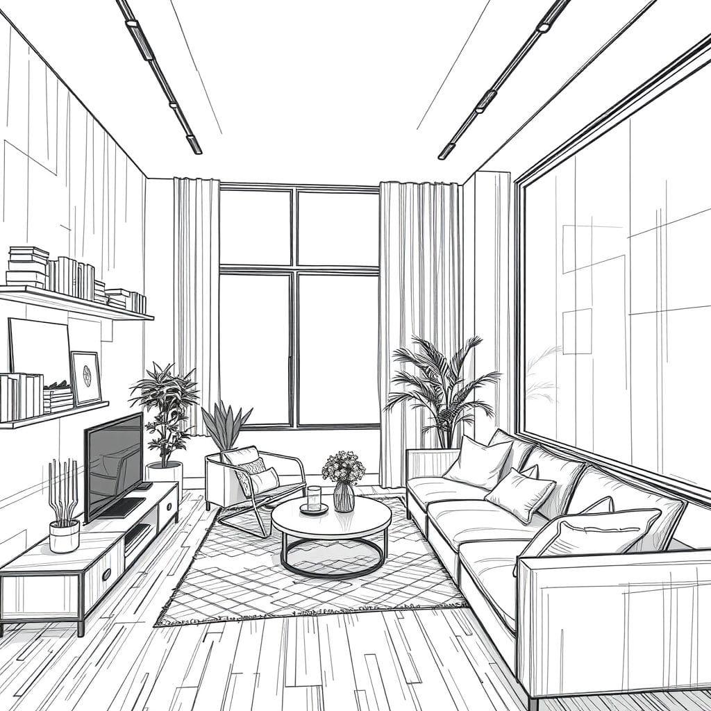 Sketch library - AI Generated
