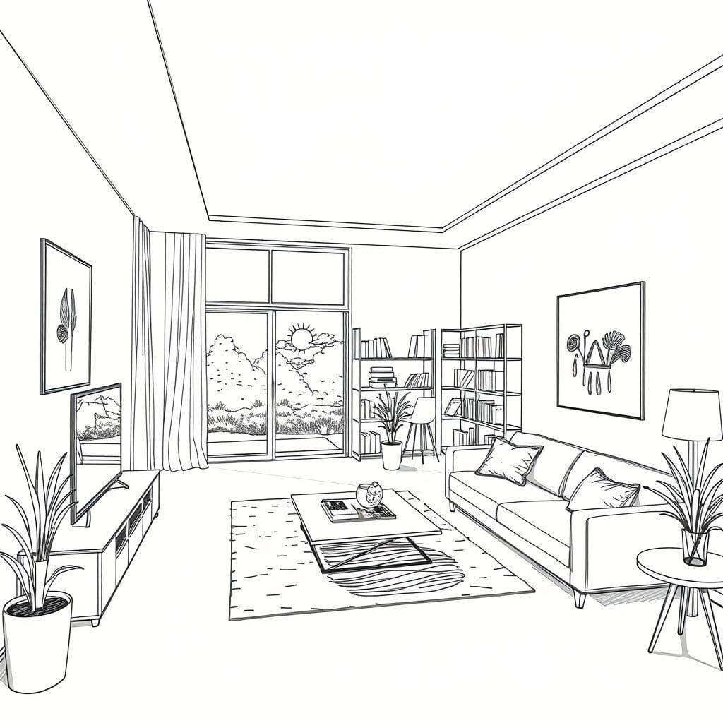 Sketch library - AI Generated