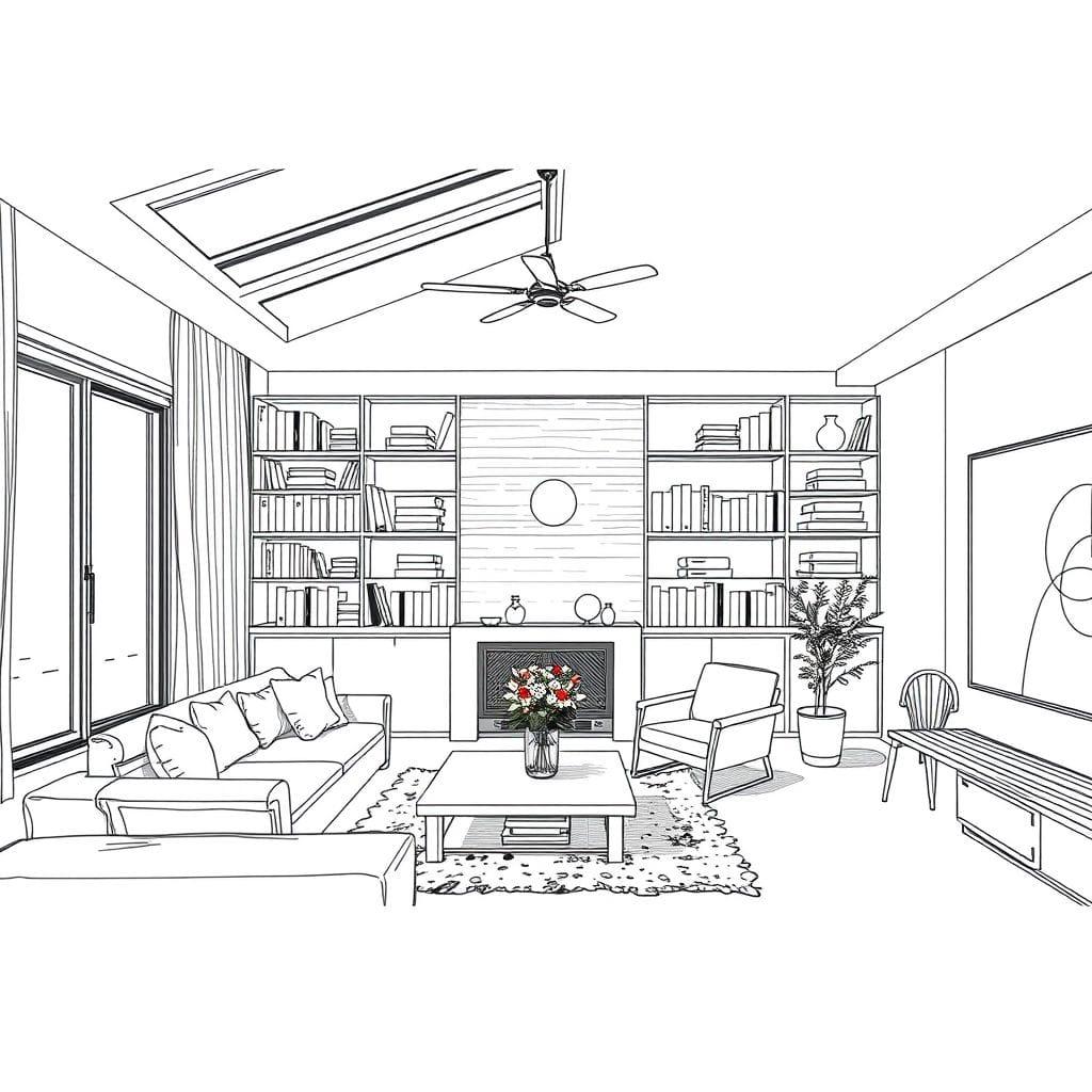 Sketch library - AI Generated