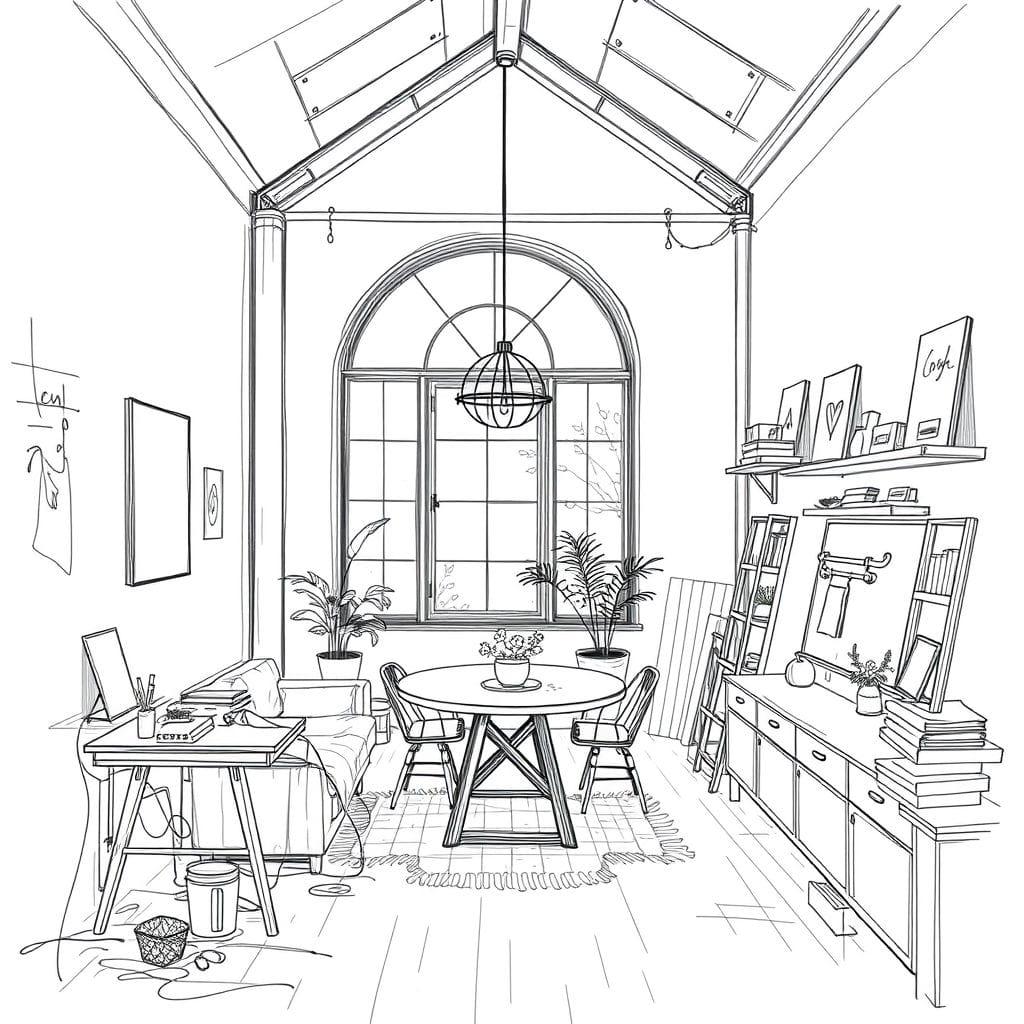 Sketch workshop - AI Generated