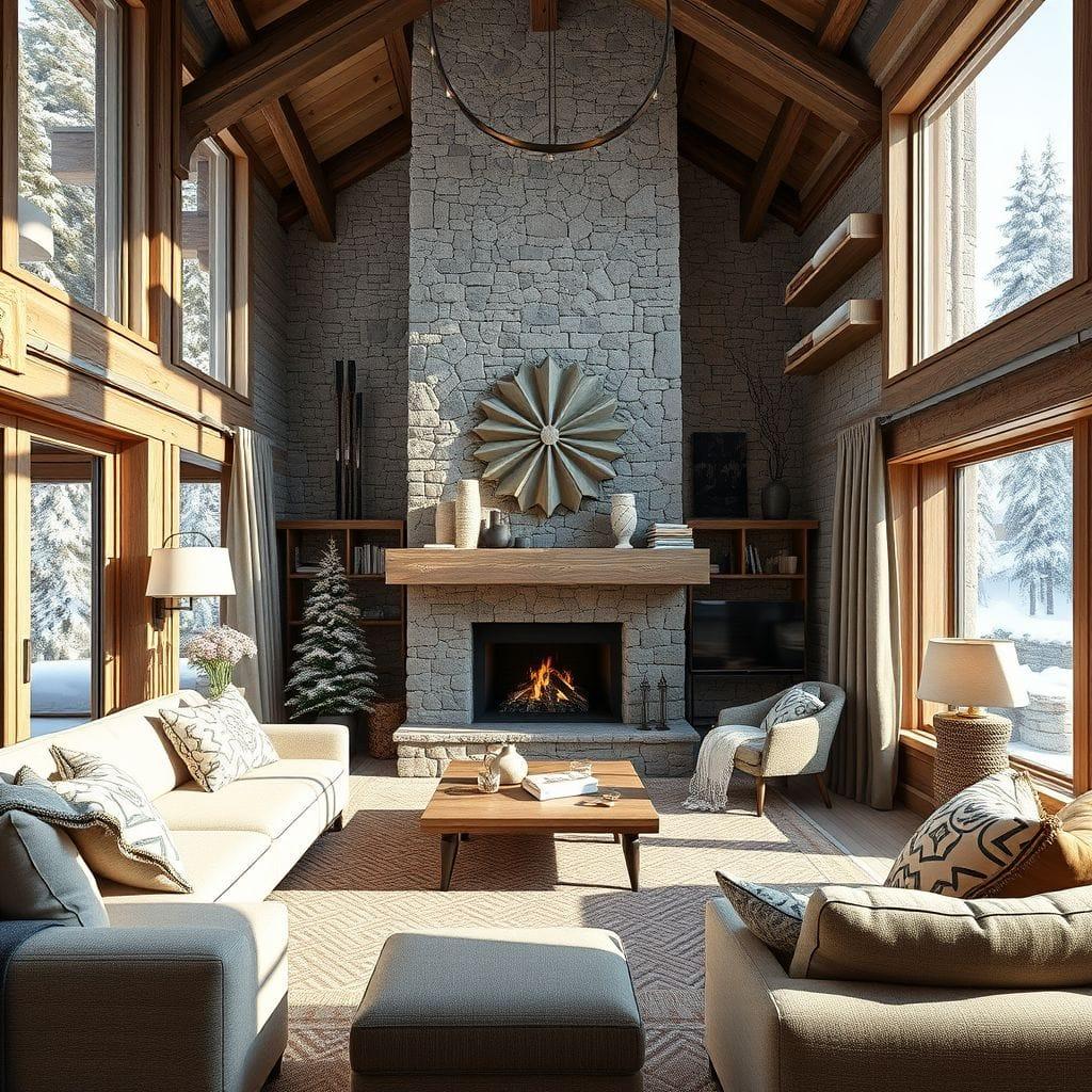 Ski Chalet  - AI Generated