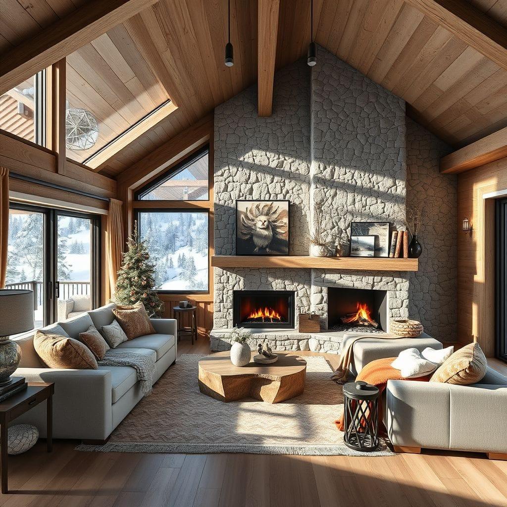 Ski Chalet  - AI Generated