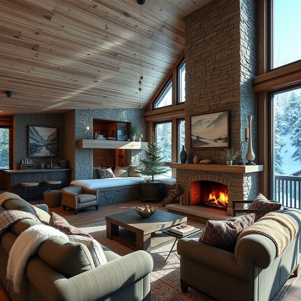 Ski Chalet  - AI Generated