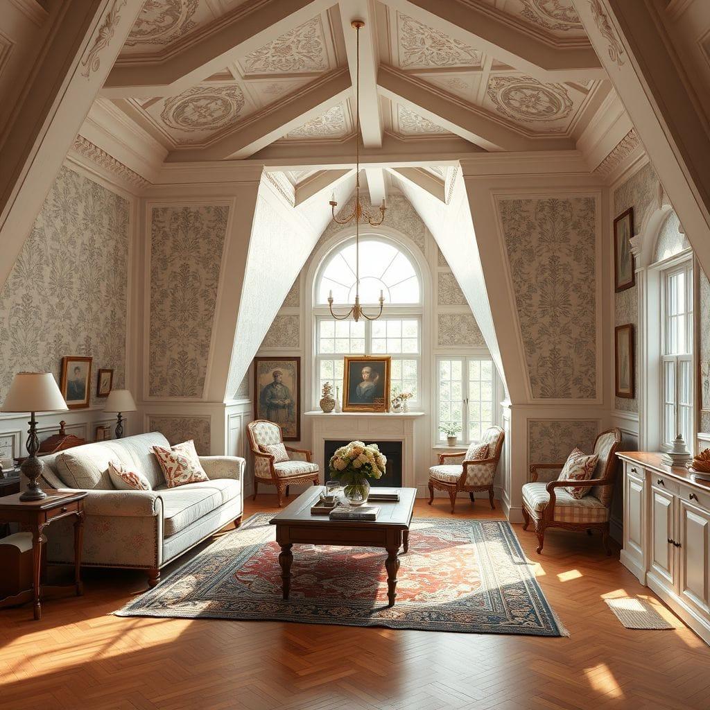 Traditional attic - AI Generated